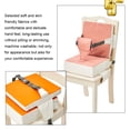 thumbnail image 2 of Shengyu Easy To Clean Toddler Boosters Seat For Dining Table Upgrade Boostess Seat dark red, 2 of 6
