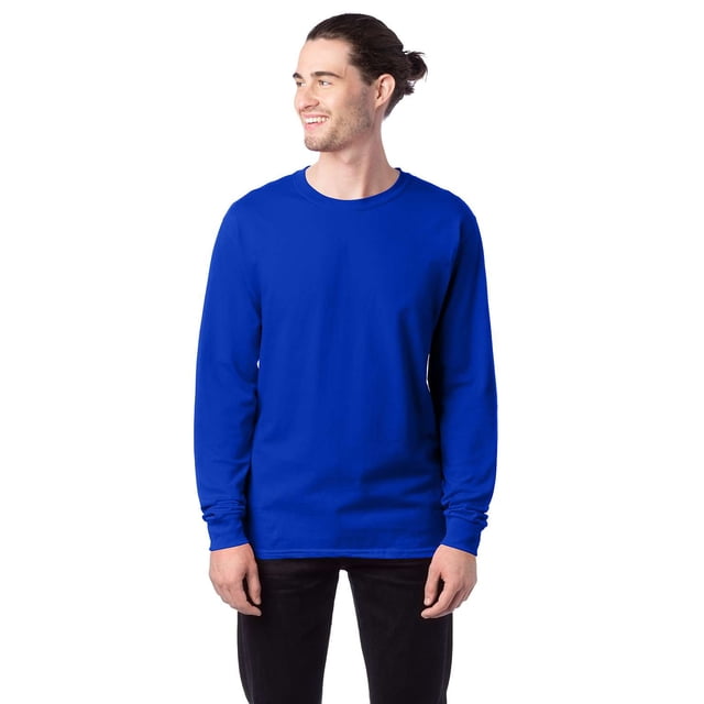 Hanes 5286 Adult Essential-T Long Sleeve T-Shirt
