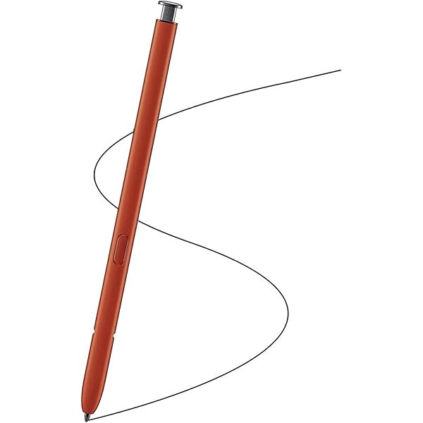 LinQingQ Orange Galaxy S22 Ultra Pen for Samsung Galaxy S22 Ultra 5G Touch Screen Stylus Pen Replacement Parts for Samsung Galaxy S22 Ultra S Pen, No Bluetooth Function