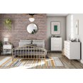 thumbnail image 3 of Novogratz Finley 4 Drawer Dresser, White, 3 of 9