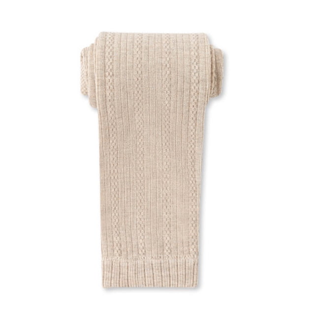 Leggings d'Hiver pour Filles Collants Tricotés à Rayures Verticales