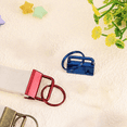 thumbnail image 5 of 20 Pcs Porte-Clés avec Anneaux pour Sac, Bleu, 5 of 5