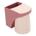 thumbnail image 1 of Pompotops Wall-mounted Magnetic Toothbrush Holder Free Punch Mouthwash Cup Storage Rack Shelf Upside Down Toothbrush Cup Set Clearance, 1 of 1