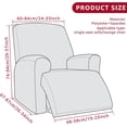 thumbnail image 2 of Stretchable Printed Recliner Cover – Protective Elastic Slipcover for Home Reclining Chairs, 2 of 9