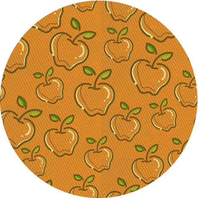 Ahgly Company Tapis de Zone Carré Lavable en Machine Orange Foncé, 3 Pieds Carré