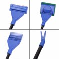 thumbnail image 3 of fastboy 5 In 1 Aquarium Cleaning Tool Net Gravel Algae Scraper Fork Brush Long Handle Plastic Household Fish Tank Accessory, 3 of 6