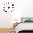 thumbnail image 1 of Chmadoxn Comfortable And DIY Wall Clock Without Punching, Personalized Living Room, Bedroom Clock, Silent Digital Clock, Decorative Wall Sticker Clock wall clock, 1 of 2
