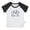 Short Black Raglan T-shirt, variant on iDzn Ride On Bike Funny T shirt For Baby, Newborn Babies T-shirts, Infant Tops, 0-24 Months Kids Graphic Tees Clothing