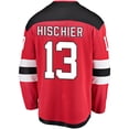 thumbnail image 2 of Nico Hischier New Jersey Devils NHL Fanatics Breakaway Home Jersey, Small, 2 of 2