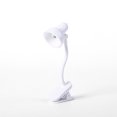 thumbnail image 1 of Reading Light Adjustable Clip Mini Desktop 4 3 Table Lamp Battery Powered Camping Portable Clamp Night Light, White, 1 of 1
