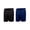 Black / Navy, variant on Blank Activewear Pack of 5 Men's short, Quick Dry Performance fabric