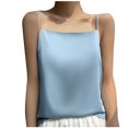 thumbnail image 1 of Timegard Womens Camisole Tank Tops Spaghetti Strap Sleeveless Shirts Solid Color Comfy Soft Tops, 1 of 3