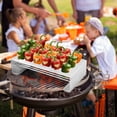 thumbnail image 4 of Outdoor Barbecue Rack for Jalapeno Peppers 18 Hole Stainless Steel Griller and Cooker for Roasting and Grilling Durable Kitchen and Patio, 4 of 6