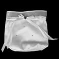 thumbnail image 3 of jifeng Satin Crystal Rhinestone Wedding Party Bridal Handbag Bag Purse White 22x22cm, 3 of 9