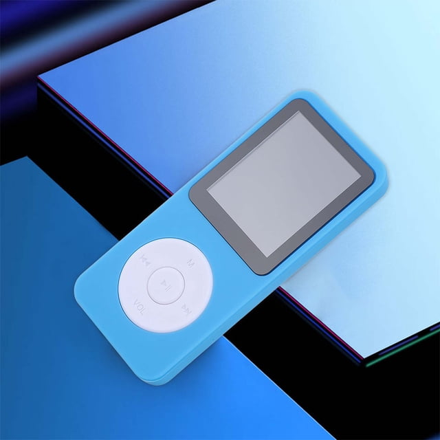 MP4 Music Players External Bluetooth-compatible E-book Voice Recorder Electronics Replacement for Windows XP/VISTA/Windows 8 Blue 32G