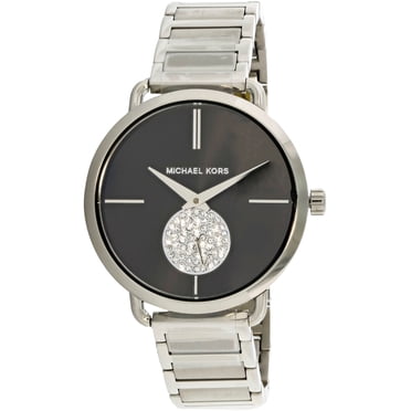 Michael Kors Montre de Mode à Quartz pour Femmes Portia MK3638 en Acier Inoxydable Argenté avec Pièces Suisses