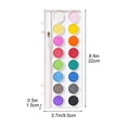 thumbnail image 3 of Wdhugt 16 Color Heart Shaped Watercolor Painting Set For Kids Made Of Plastic Material With Unique Design And Easy To Use B, 3 of 6