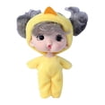 thumbnail image 1 of Yellow Mini Soft Baby Doll With Clothes Set 3.5 Inch Realistic Look Doll Toy For Kids 3.9X2 Inches Washable Pvc Material Cute Small Doll, 1 of 6