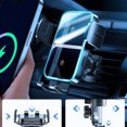 thumbnail image 3 of 15W Car Phone Holder Auto Wireless Car Charger Wireless Fast Charging Air Vent Clip Holder Mount Car Holder Smart Phones Charger Telephone Mount Support Air outlet, 3 of 6