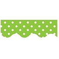 thumbnail image 1 of Teacher Created Resources Tcr4669 Lime Mini Polka Dots Border Trim, 1 of 5