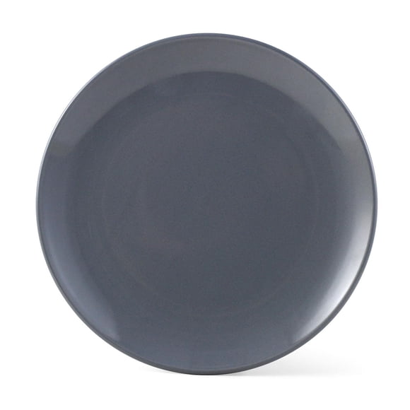 Mainstays assiette à salade en pierre ronde émaillée grise, 7,4 "