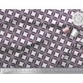 thumbnail image 2 of Soimoi Velvet Fabric Semi Circle & Square Geometric Decor Fabric Printed Yard 58 Inch Wide, 2 of 3