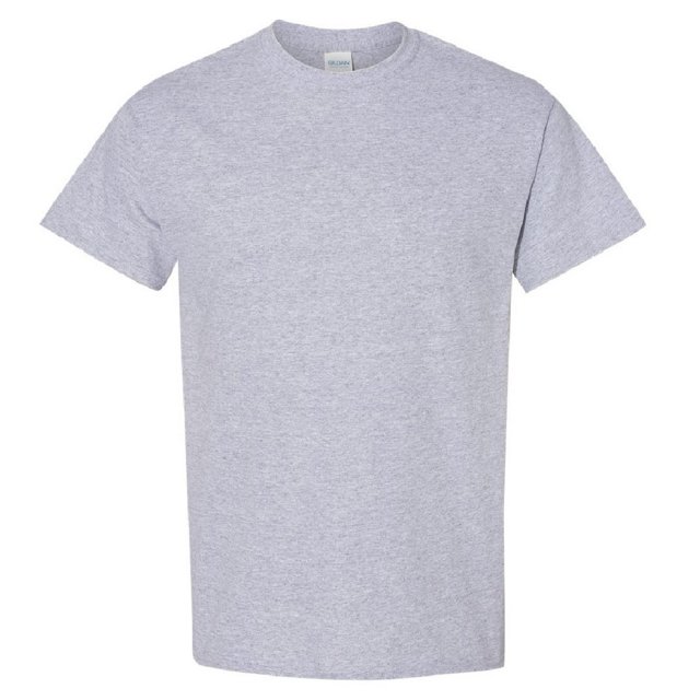 Gildan T-Shirt à Manches Courtes en Coton Épais pour Hommes (Lot de 5)