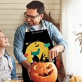 thumbnail image 4 of Harpily Tablier Promotionnel Manche Tablier Femmes Hommes Tablier Halloween Motif Drôle Design Cosplay Tablier d'Halloween Robe Noir, 4 of 7