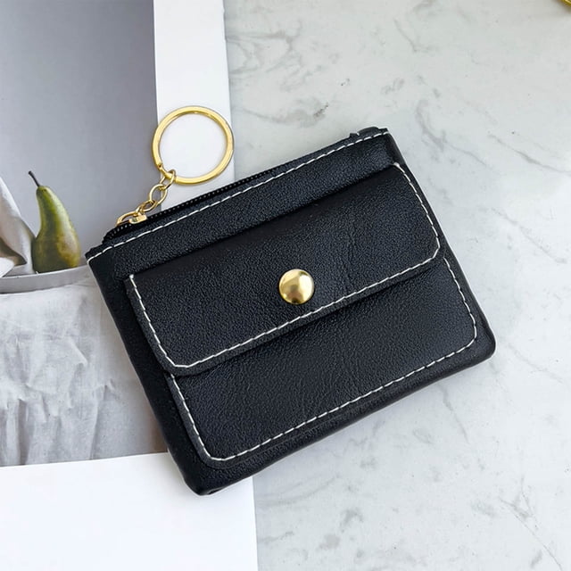 Ftwytp Mini Portefeuille Décontracté pour Femmes, Petit Sac à Main, Style Enveloppe Rouge, Léger, Multi-Usage, pour Voyage, Magasinage, Usage Quotidien, Idée Cadeau
