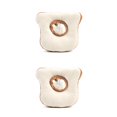 thumbnail image 2 of QualitChoice Cat Neck Cone Puppy Accessories Elizabethan Collars Adjustable Dogs Collar Breathable Surgery Kitten Cones Toast Pattern L 2Set, 2 of 6