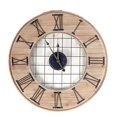 thumbnail image 1 of Horloge Murale en Bois et Métal, 1 of 1