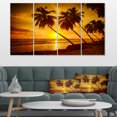 thumbnail image 1 of Design Art - Beach Sunset in Island Barbados, 1 of 3