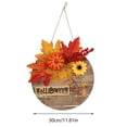 thumbnail image 3 of Door Hanging Decoration Door Decoration  Bow Maple Leaf Pumpkin Wall Hanging – Hand Crafted Festive Ornament For Creative Scene Setting And Door Sign A One Size, 3 of 8