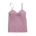 thumbnail image 2 of MesaSe Womens Camisole Built in Shelf Padded Bra Adjustable Straps Tank Tops, 2 of 2