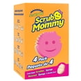 thumbnail image 2 of Scrub Daddy Scrub Mommy Non-Scratch Cleaning Sponge, 4 Count, 2 of 9