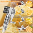thumbnail image 3 of CHOK Râpe à Fromage Rotative 5 en 1 Râpe à Fromage à Manivelle Outil Rotatif pour Fruits Légumes Noix Fromage, 3 of 8