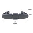 thumbnail image 2 of 2pcs W10508950 Dishwasher Stop Track Upper Rack Stop Clip for Whirlpool Replace TAPDRA Spare Part, 2 of 4