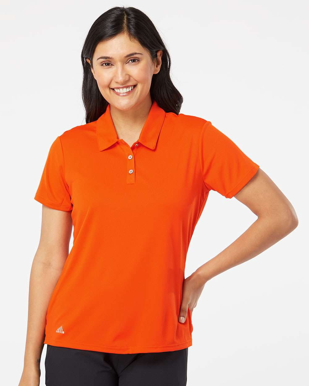 Adidas Polo de Performance pour Femmes, m, Orange