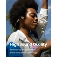 thumbnail image 4 of Shokz OpenMove Écouteurs à Conduction Osseuse Sans Fil Bluetooth pour le Sport (Blanc), 4 of 8