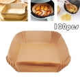 thumbnail image 2 of Papier Parchemin, 100/50/30/10 Pcs Doublures Carrées pour Friteuse à Air Chaud Papier Parchemin Jetable, Cuisson Papier Parchemin Antiadhésif pour Friteuse à Air de 2-4 QT Cuisson Rôtissage Micro-Ondes, 2 of 9