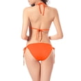 thumbnail image 4 of ylioge Womens Swimsuits Bikini Sets Two-Piece Solid Thongs Bathing Suits, 4 of 8