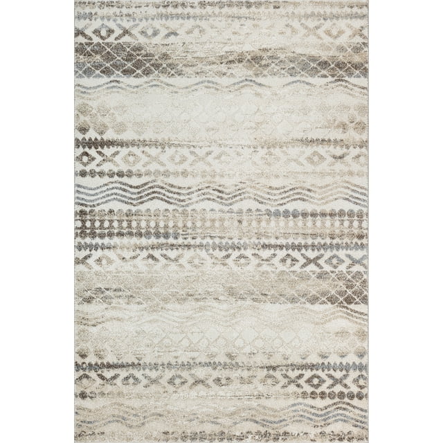 Tapis crème Ibeza Mainstays, 5 pi x 7 pi