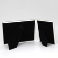 thumbnail image 4 of YAOMOBB Wedding Picture Frame Luxury Non Skid Electroplated Stainless Steel Photo Frame 5 6 7 Inch Shiny Edge Wall Mounting and Table Top, 4 of 7