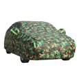 thumbnail image 4 of Housse de Voiture Protection Toutes Saisons Housses Complètes avec Bande Réfléchissante Style Camouflage Housse Auto Protection Solaire Antipoussière&Imperméable UV Résistant aux Rayures Universel, TG, 4 of 8