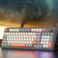 thumbnail image 2 of K82 Mechanical Keyboard Wired Compact PC Keyboard With Number Pad 94 Keys Mechanical Gaming Keyboard For Computer Laptop shimmerr, 2 of 5