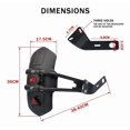 thumbnail image 1 of Short Articulated Fender Neve Anti-Spray for Honda CB5, 1 of 9