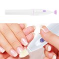 thumbnail image 4 of Mini Portable Electric Nail File Art Drill Kit Polisher White ABS Metal 1 Set, 4 of 7