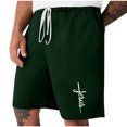 thumbnail image 1 of Diufon Men's Athletic Shorts Drawstring Waisted Outdoor Sport Shorts Spring Summer Hiking Shorts with Pockets, 1 of 4