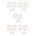 thumbnail image 3 of ZLight 10pcs Ear Clip Converters Earring Accessories Screw/Lever Non-Pierced Handmade with Loop Plastic Pads Findings Type16 5Set, 3 of 6