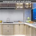 thumbnail image 3 of Clearance:Creative Oil Proof Stickers Kitchen Backsplash Sticker Water Proof Self Adhesive Paper for Countertop Drawer Cabinets Shelf Liner, Peel and Stick Easy to Use, 3 of 5